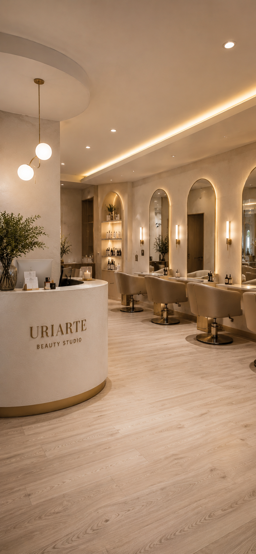 Recepción · Uriarte Beauty Studio